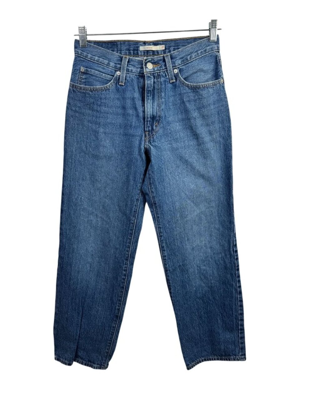 Levis Womens 1994 Baggy Jeans Size 27 Medium Wash Straight Leg Denim